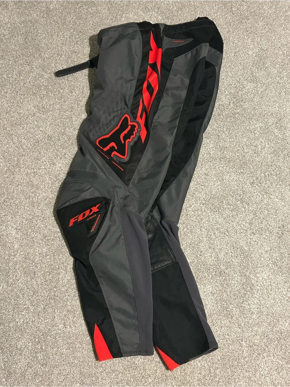 Fox Black and Red Motocross Pants Men’s 34 - Picture 3 of 4